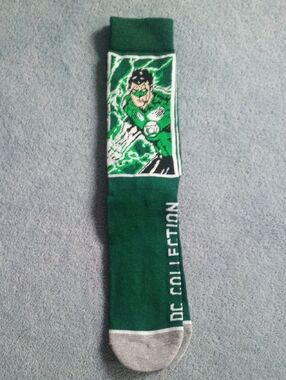 DC Comics Green Lantern Green Crew Socks